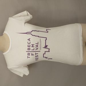 Tribeca Vintage Tee New York City Festival T Shirt Soft Cotton Single Stitch szM